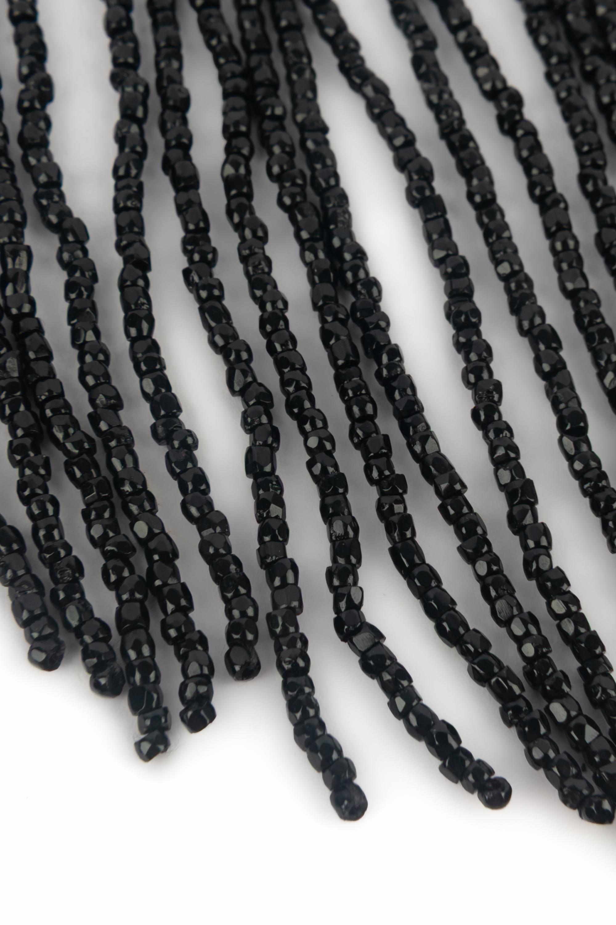 Collana di perle nere Dior in vendita 2