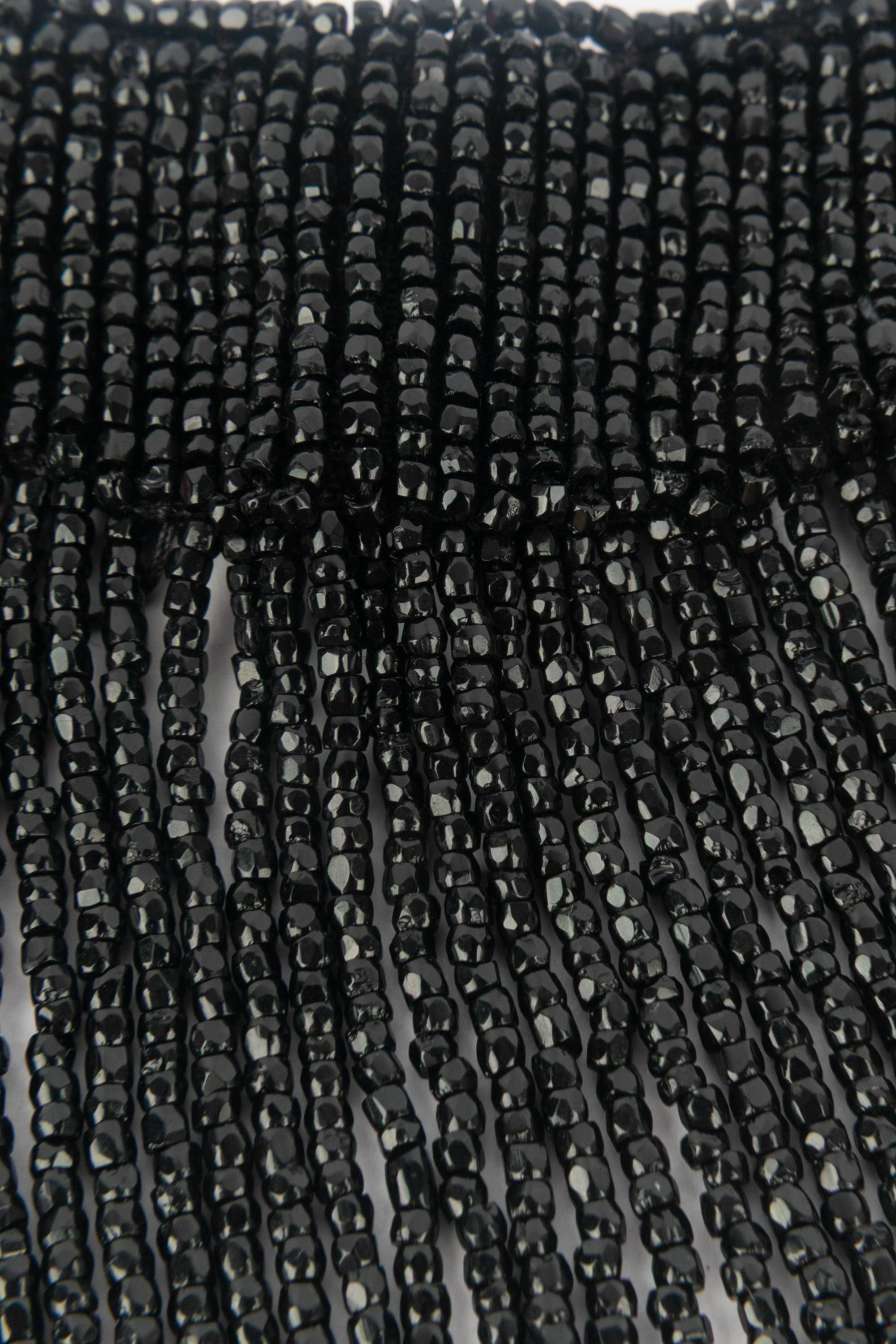 Collana di perle nere Dior in vendita 3