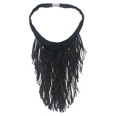Collana di perle nere Dior