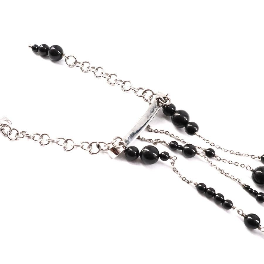 black pearls necklace price