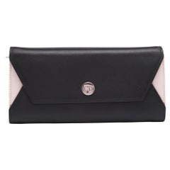 Dior Black/Pink Leather Addict Rendez-Vous Clutch