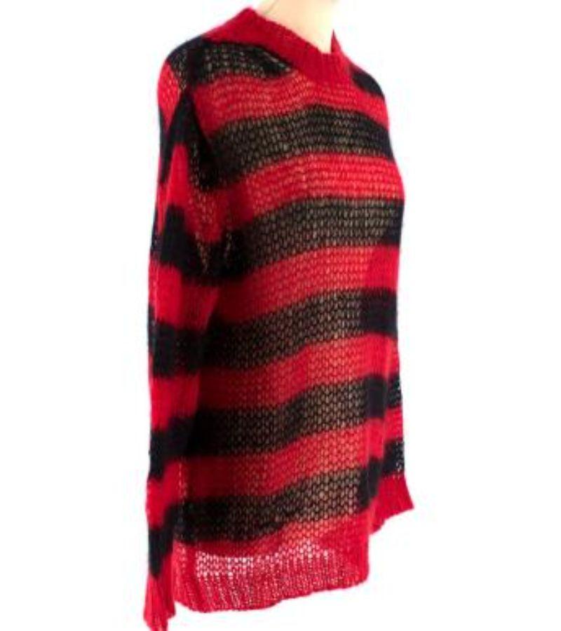 red punk sweater