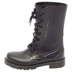 DIOR Dior Camp Boots in Black - More Than You Can Imagine