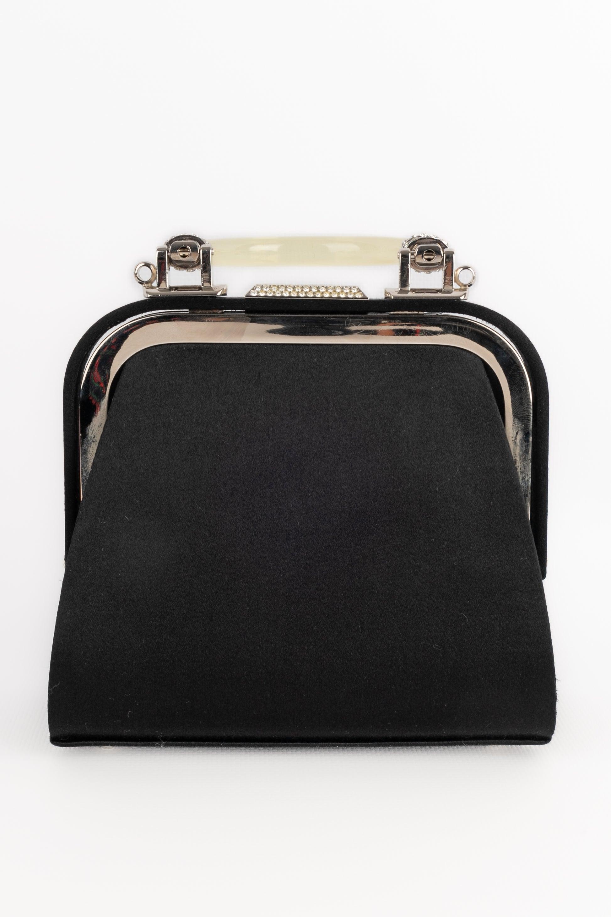 Women's Dior Black Satin Bag, 1992