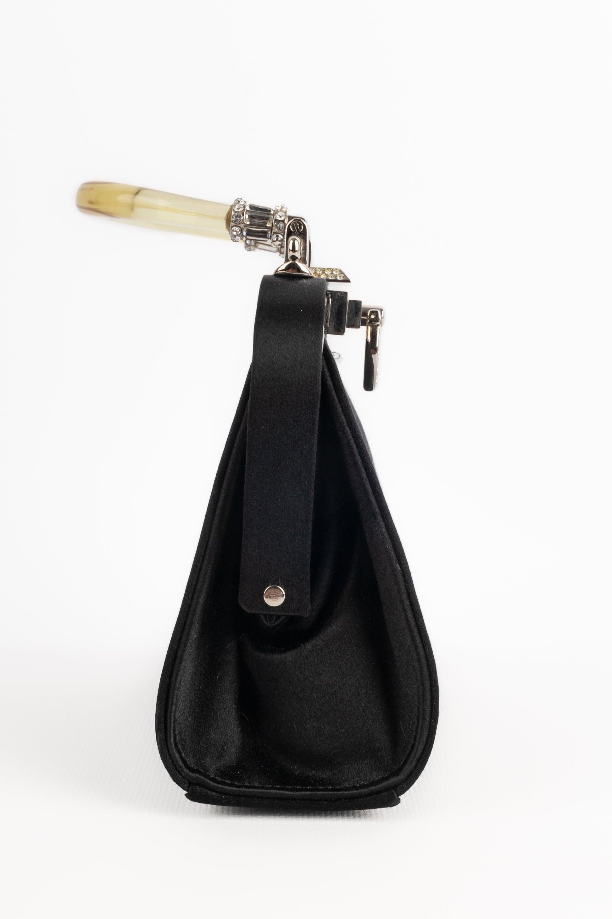 Dior Black Satin Bag, 1992 1