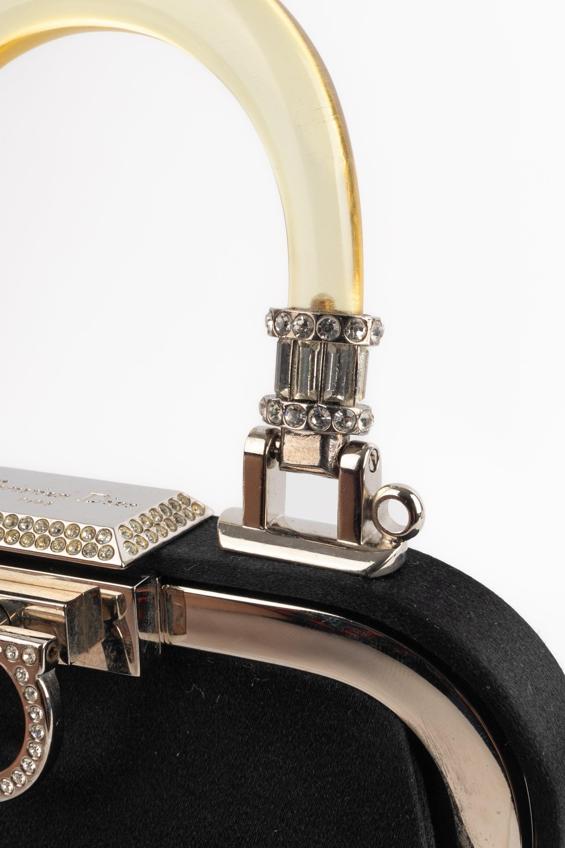 Dior Black Satin Bag, 1992 3