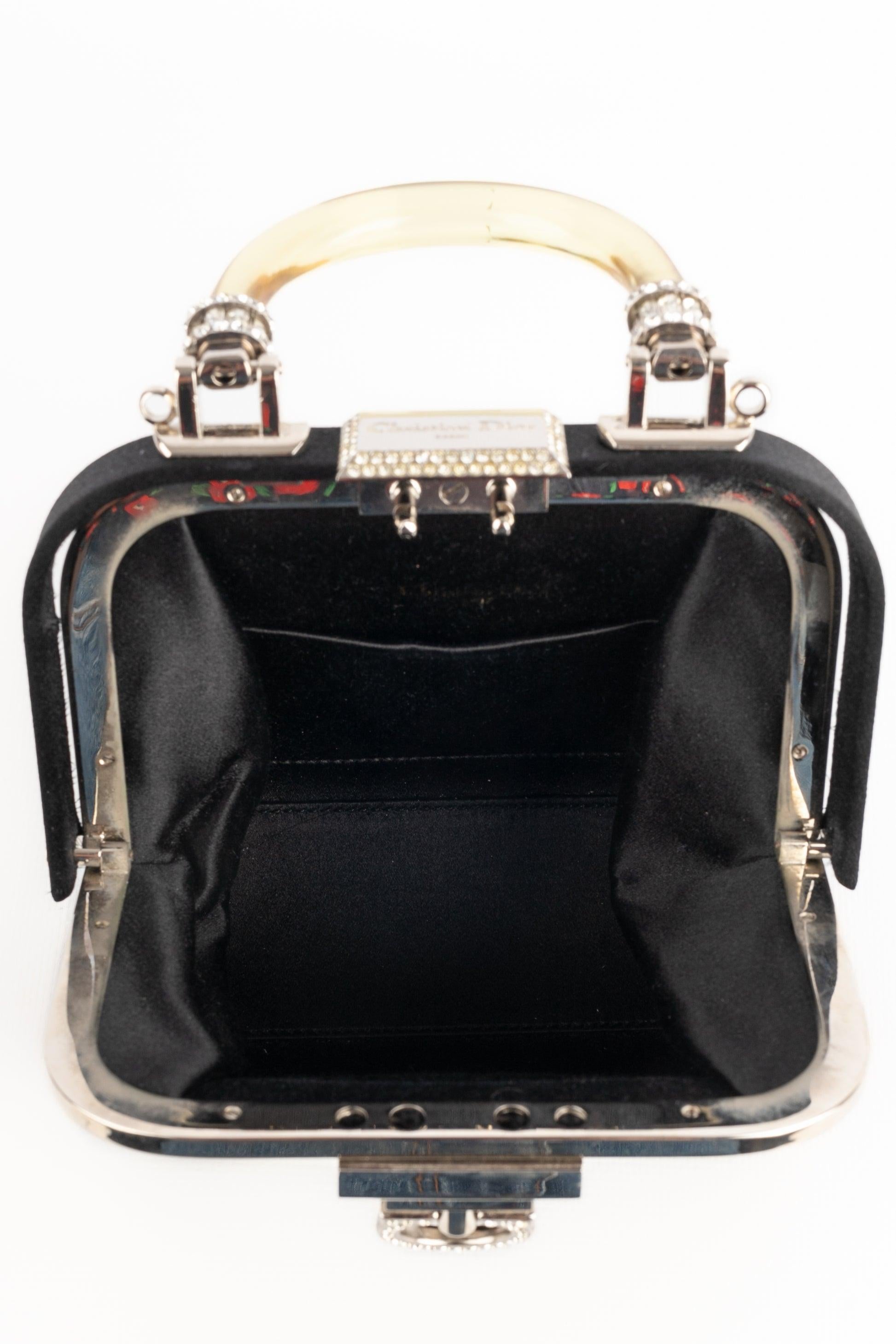 Dior Black Satin Bag, 1992 5