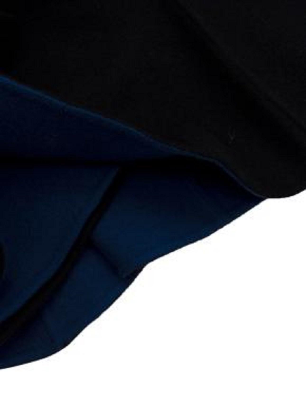 Dior Black Short Sleeve Skater dress For Sale 4