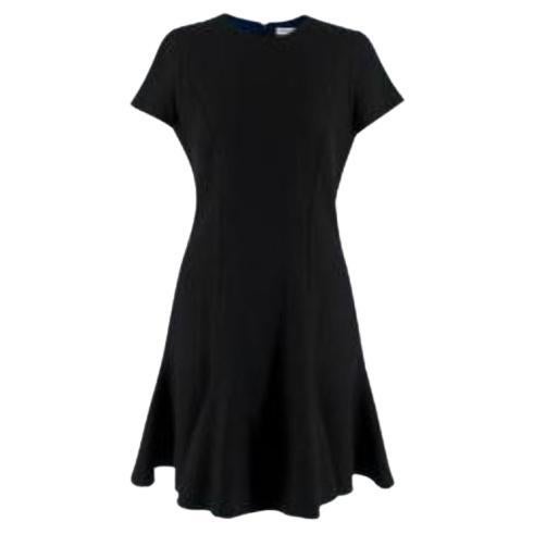Dior Black Short Sleeve Skater dress For Sale