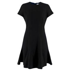 Dior Black Short Sleeve Skater dress