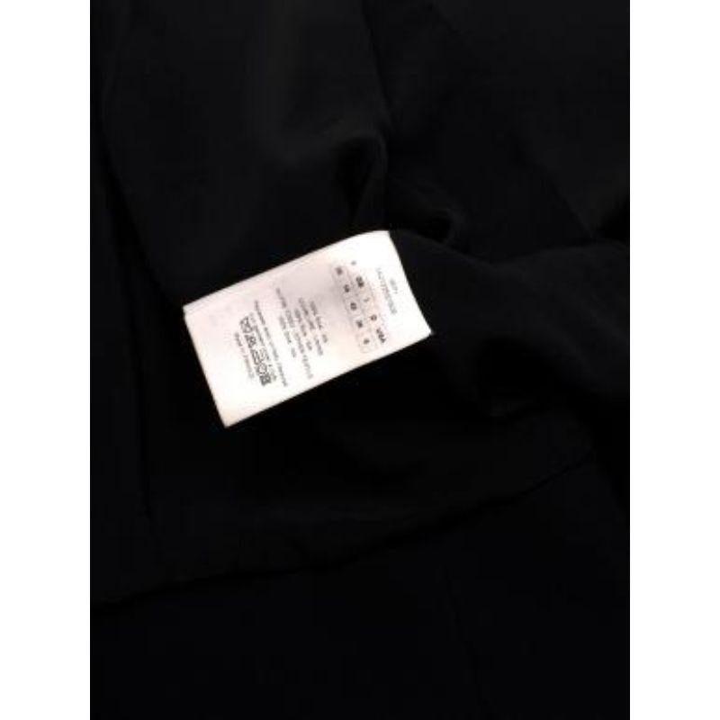 Dior Black Silk Bar Jacket For Sale 4