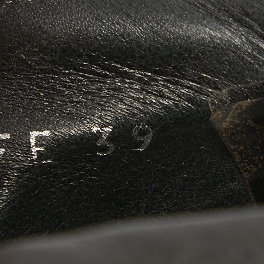 Dior Nero/Argento Pelle Logo Scarpe da Ginnastica Basse Taglia 39 in vendita 4