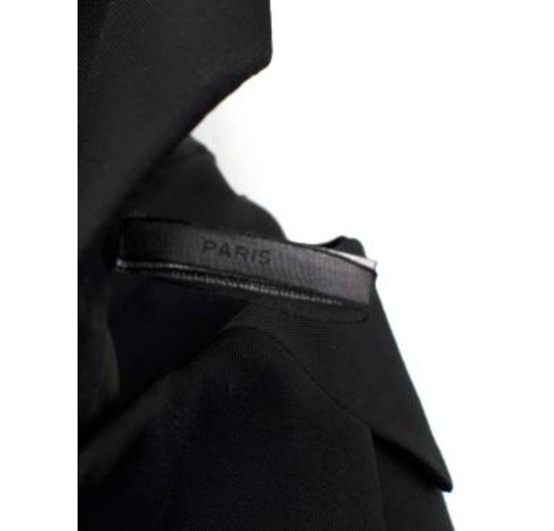 Dior Black Single Breasted Blazer For Sale 6
