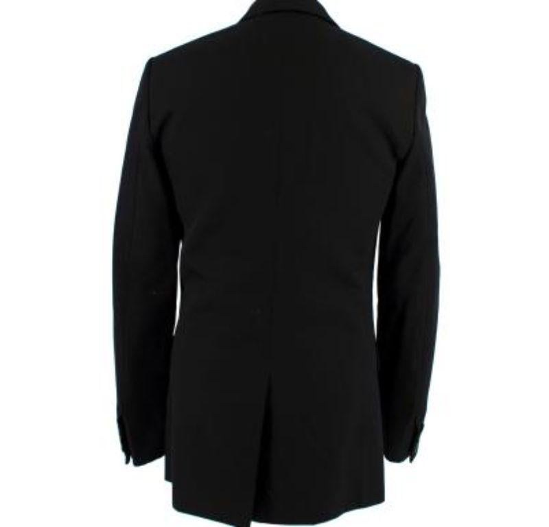 Dior Black Single Breasted Blazer In Good Condition For Sale In London, GB