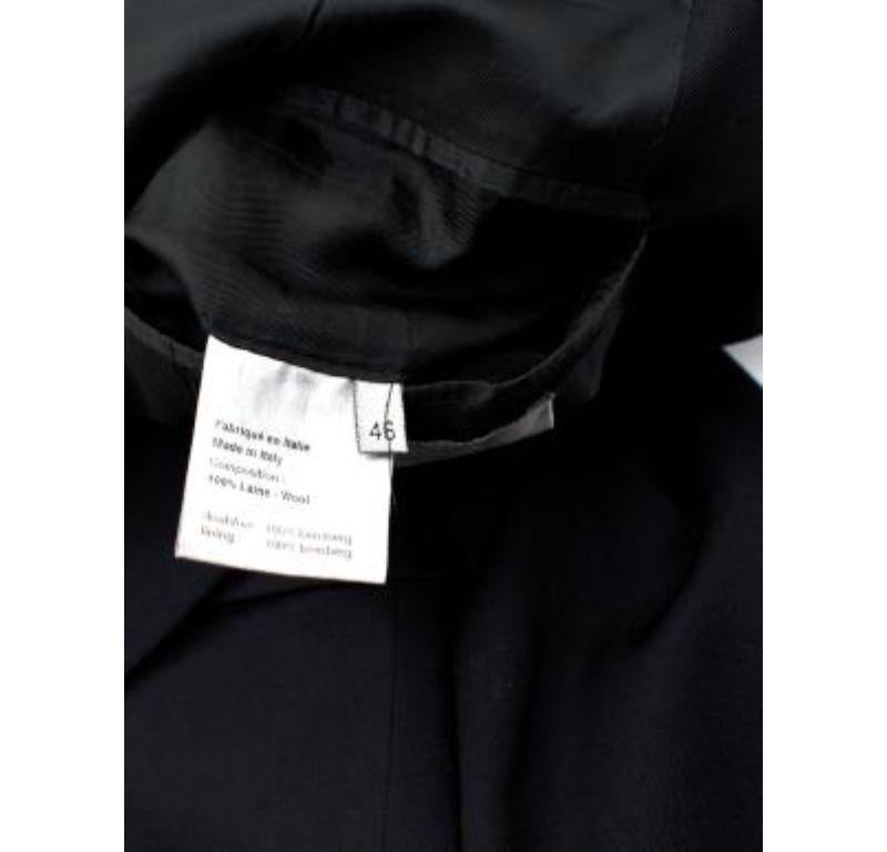 Dior Black Single Breasted Blazer For Sale 1