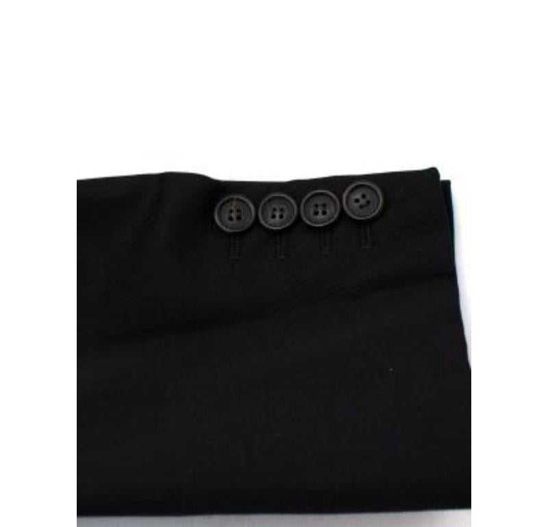 Dior Black Single Breasted Blazer For Sale 5