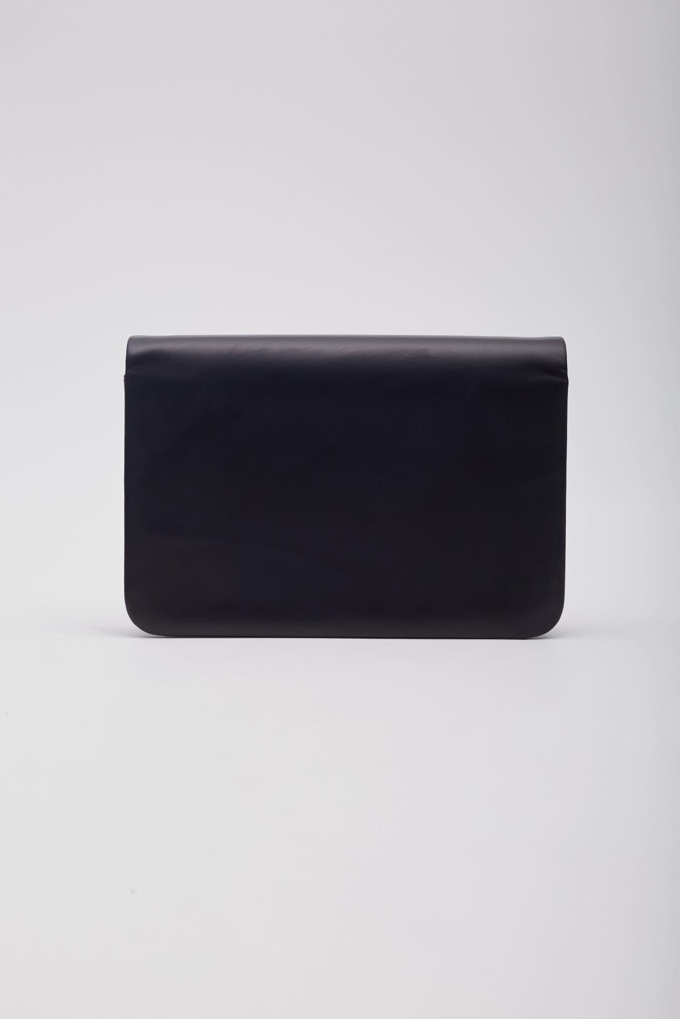 Women's Dior Black Smooth Leather Chain Flap Shoulder Bag For Sale