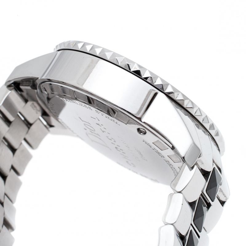 Dior Black Stainless Steel Christal CD14317 Men's Wristwatch 38 mm 3