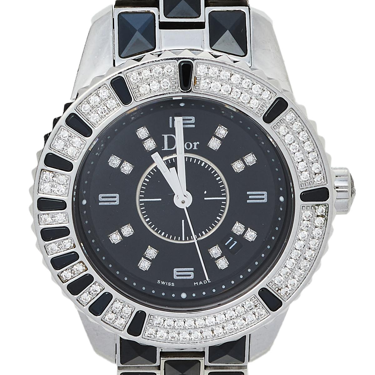 dior watch black