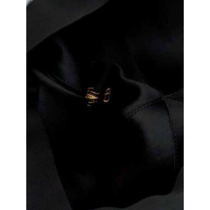 Dior Black Suede Baker Boy Cap - Size 58 For Sale 4
