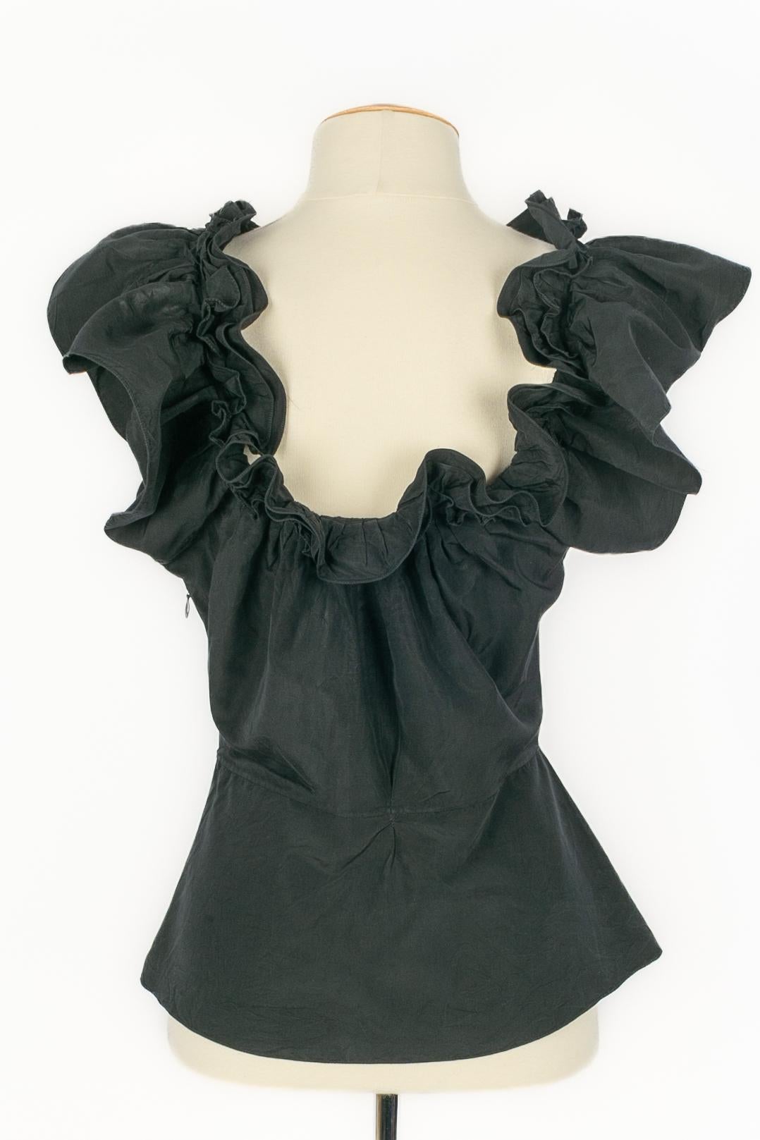 Top negro Dior en Excelente estado para la venta en SAINT-OUEN-SUR-SEINE, FR