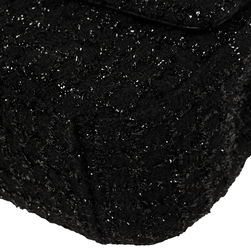 Dior Black Tweed Medium Miss Dior Flap Bag 3
