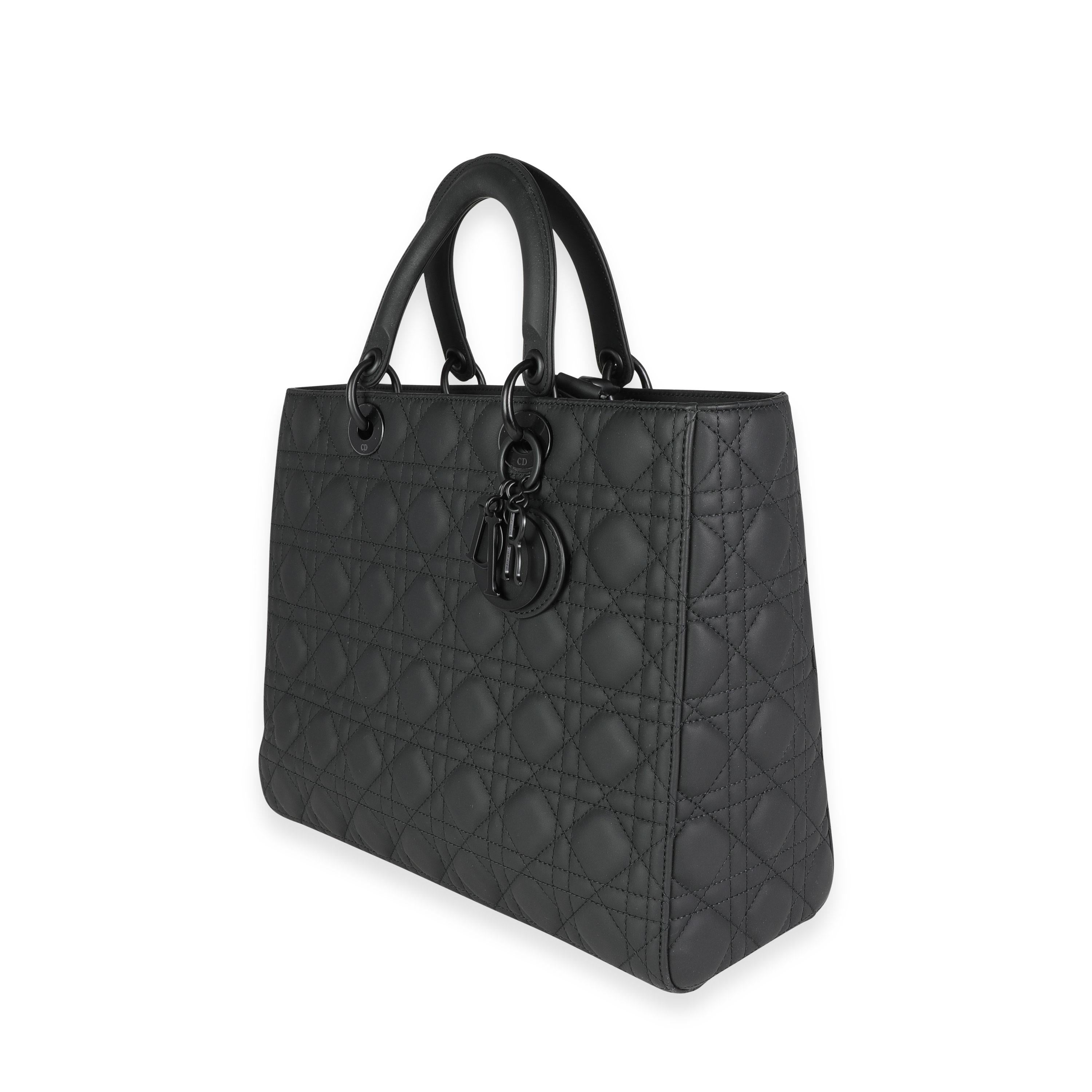 lady dior matte black