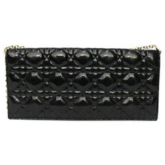 Dior Black Vernice Lady Bag