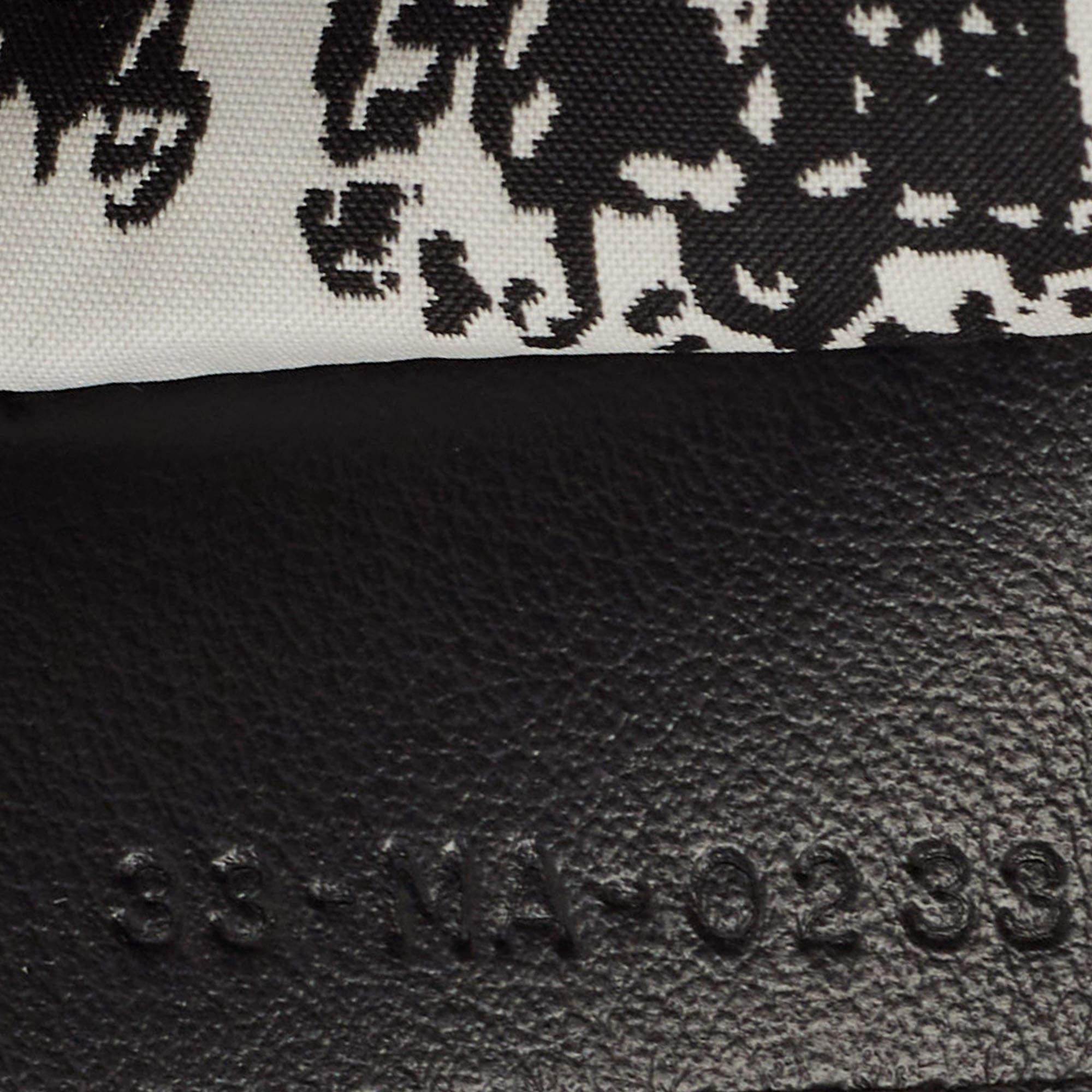 Dior Black/White Plan De Paris Nylon Diortravel Pouch 1