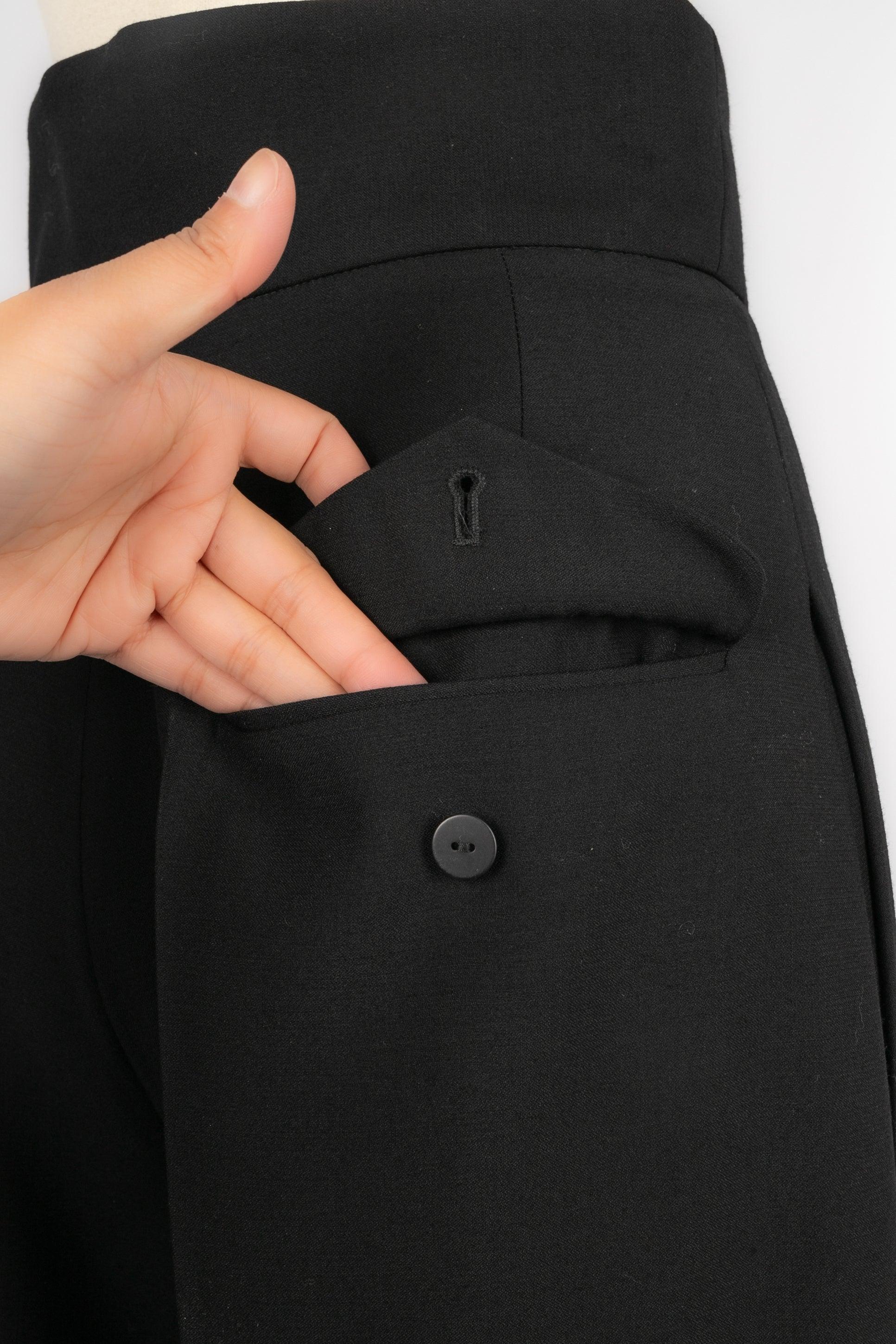 Dior Black Wool Pants, 2009 1