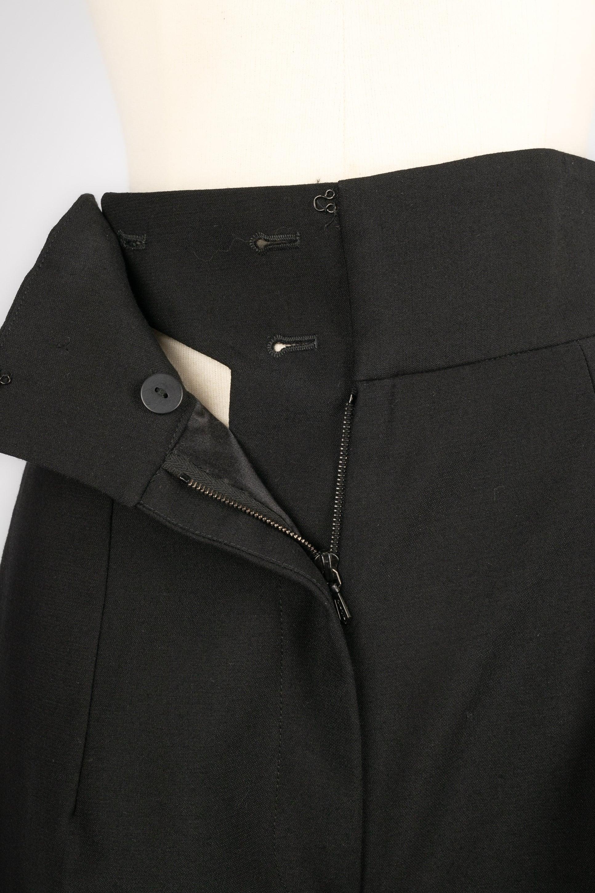 Dior Black Wool Pants, 2009 2