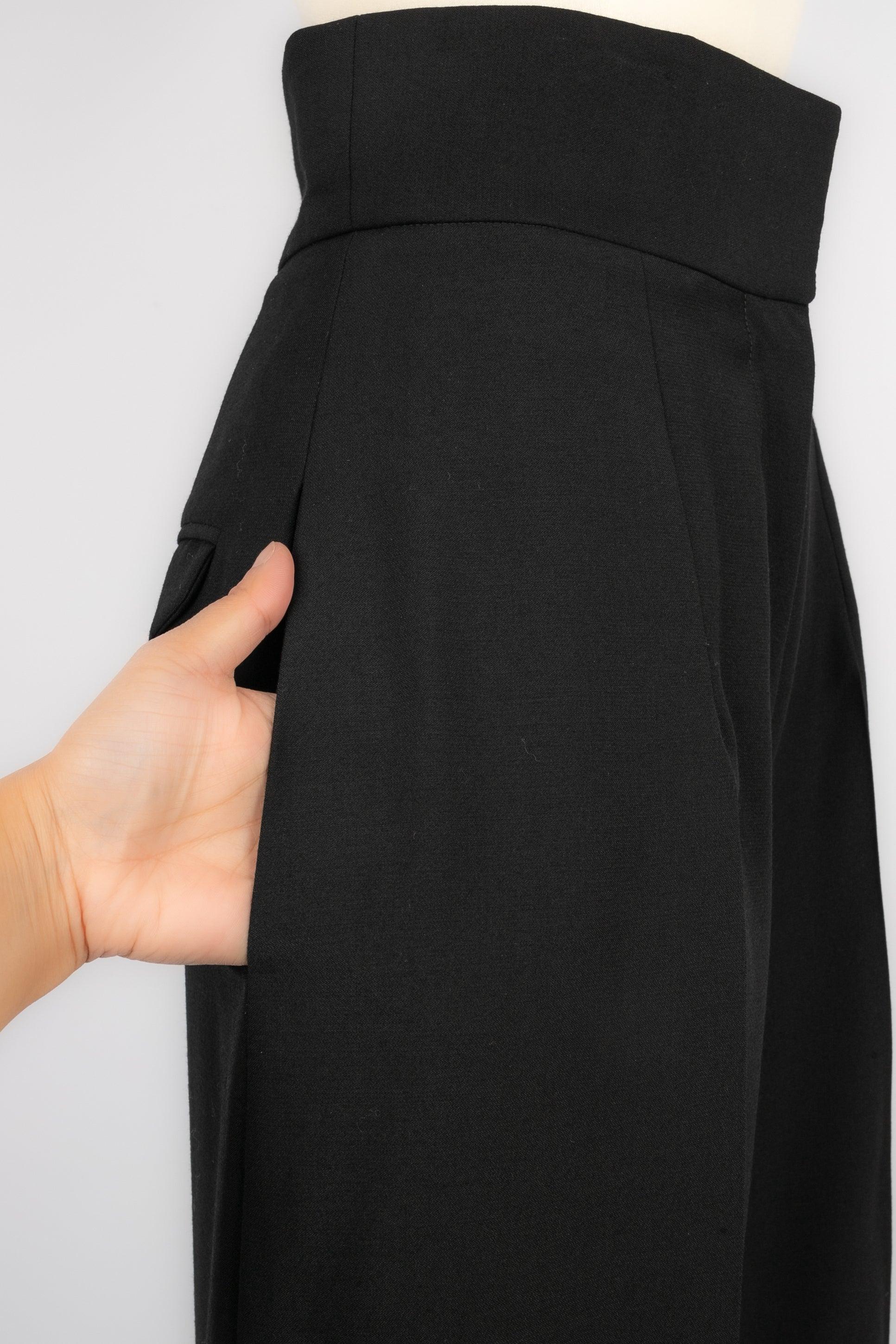 Dior Black Wool Pants, 2009 3