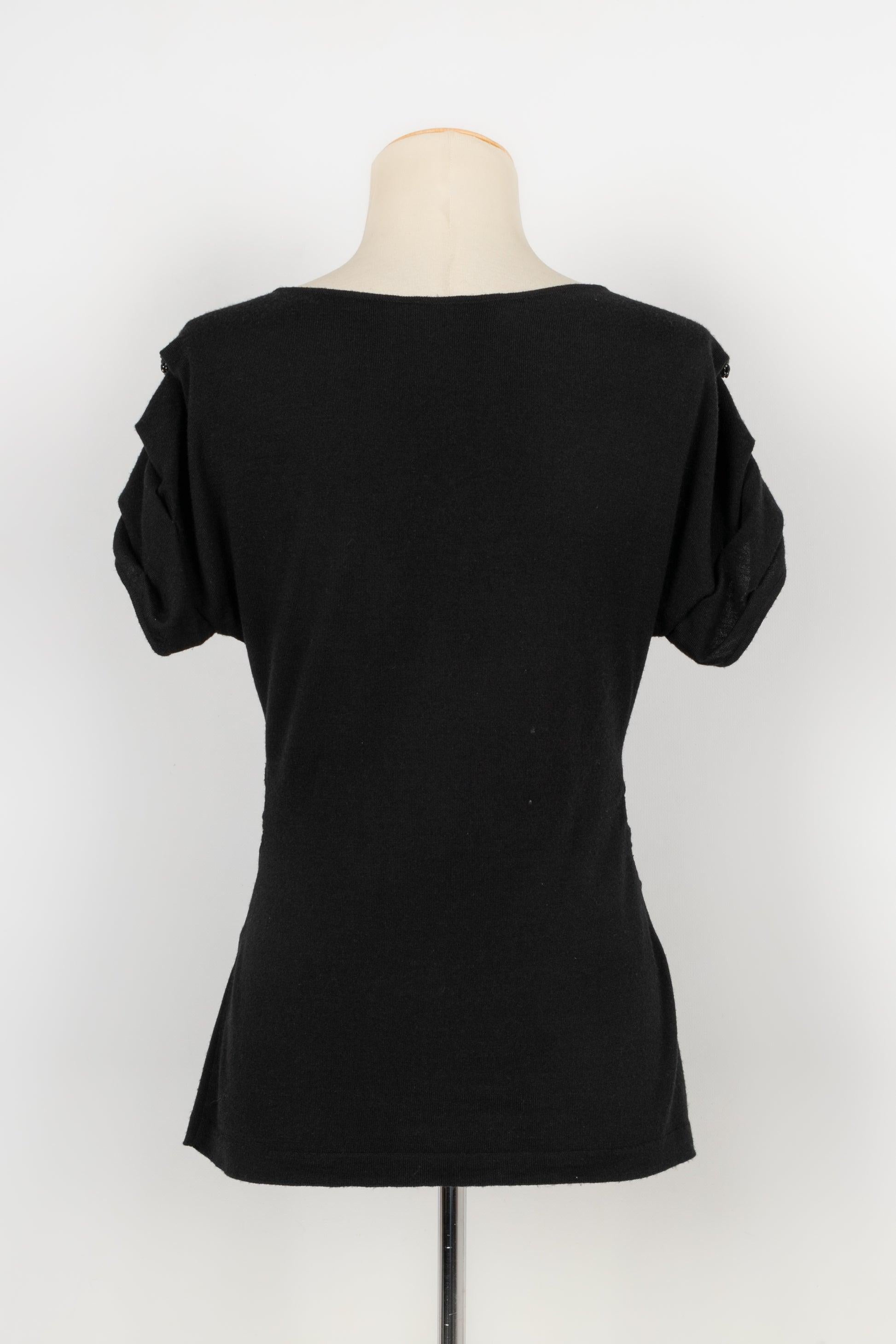 Women's Dior Black Wool Sweater 40FR For Sale