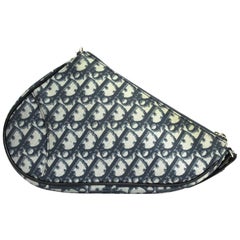 Dior Blu Sadle Vintage Bag