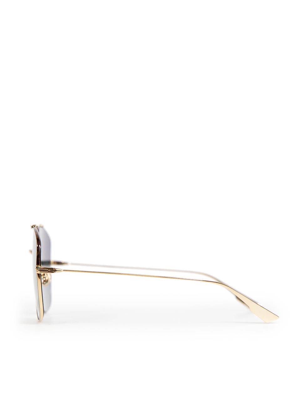 Dior Blue Aviator Gradient Sunglasses In Good Condition In London, GB