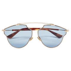 Dior Blue DDBKU Dior So Real Aviator Sunglasses
