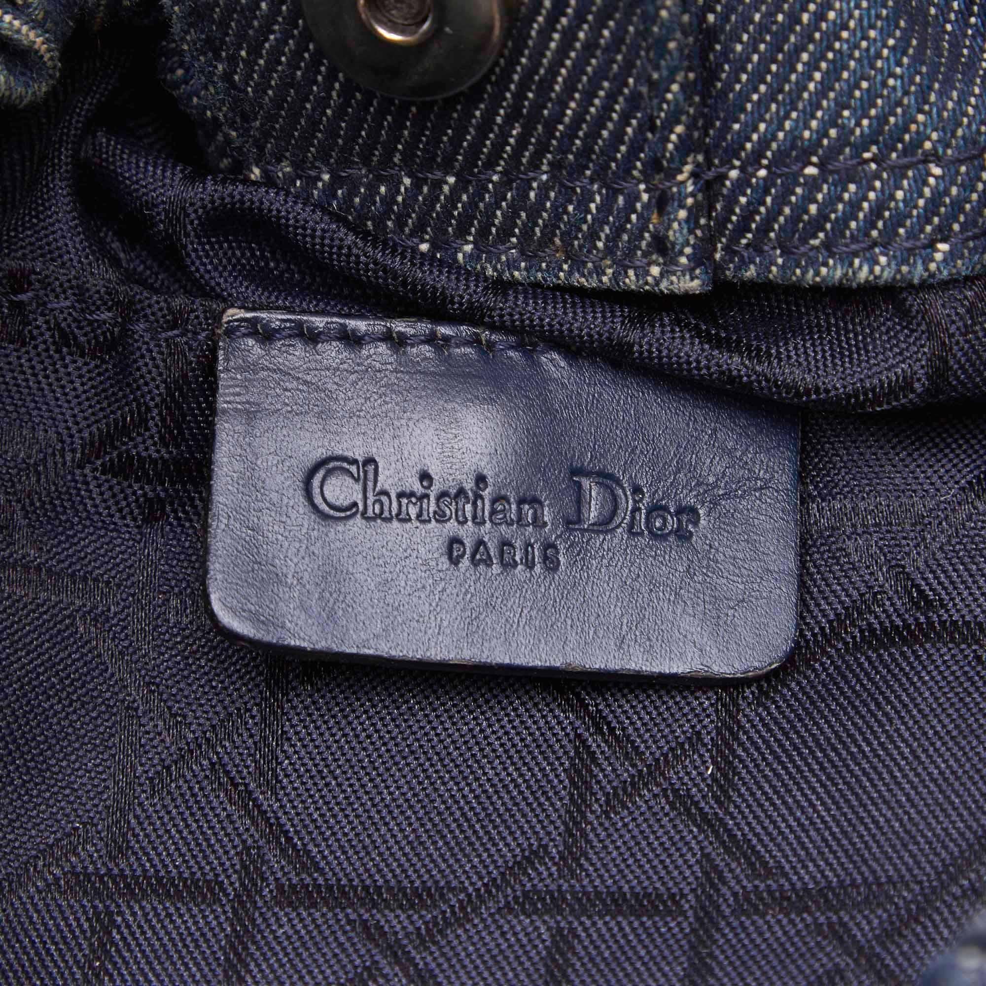 Women's Dior Blue Denim Malice Handbag