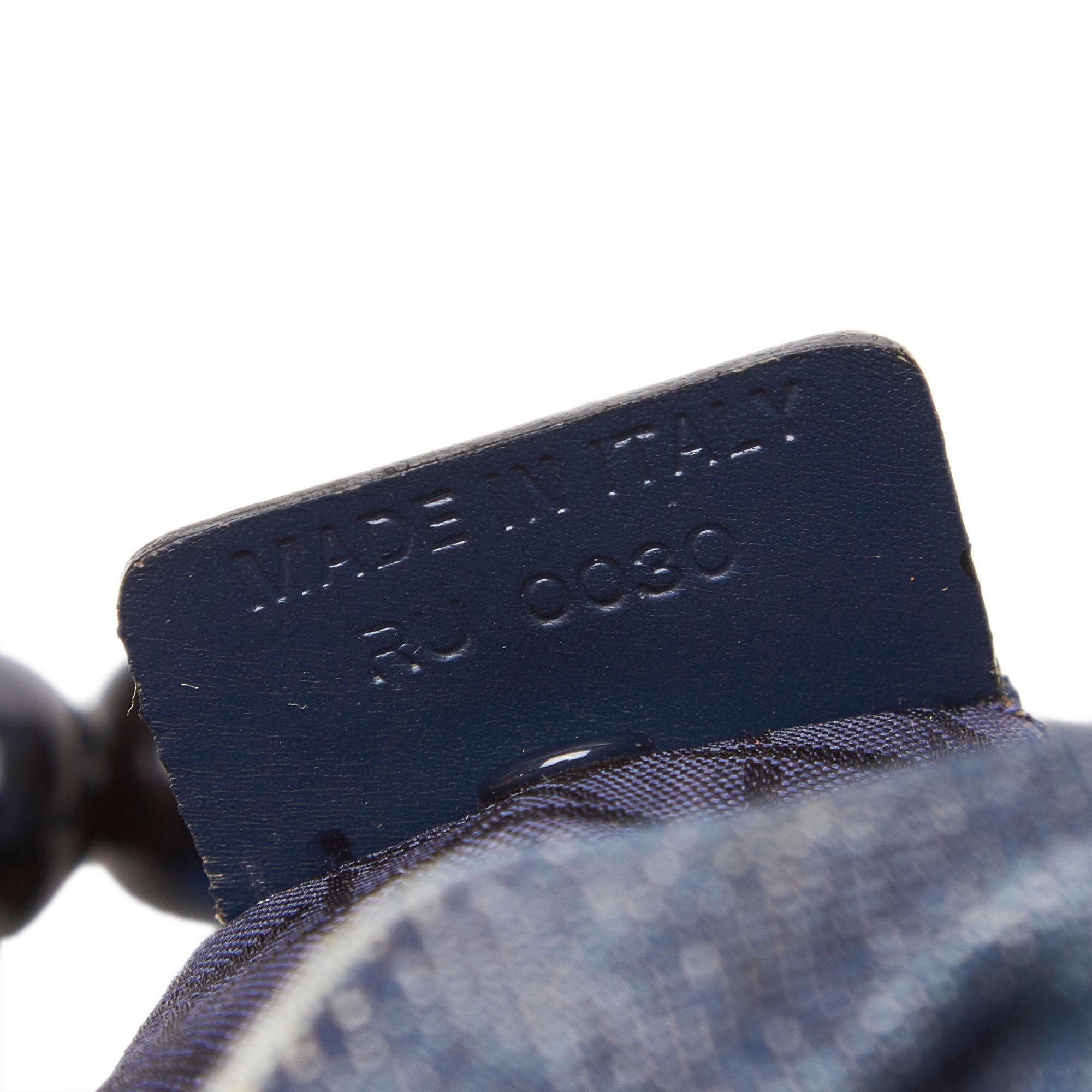 Dior Blue Denim Malice Handbag 1