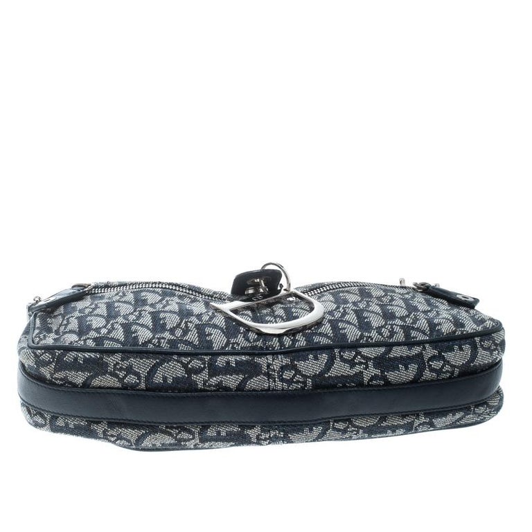 Christian Dior Vintage Diorissimo Charms Pochette - Blue Shoulder Bags,  Handbags - CHR182579
