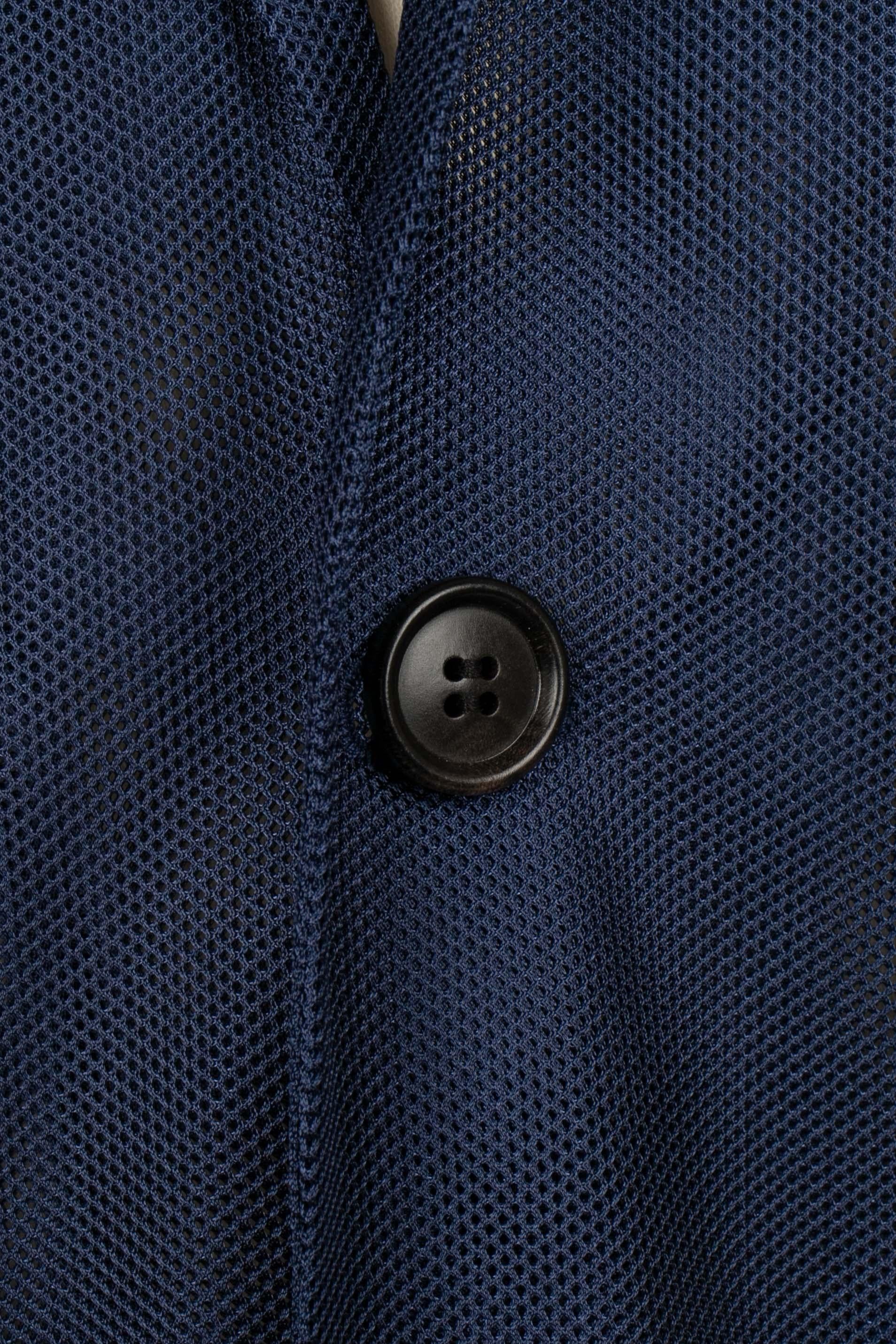 Dior Blue Fishnet Men Jacket For Sale 1