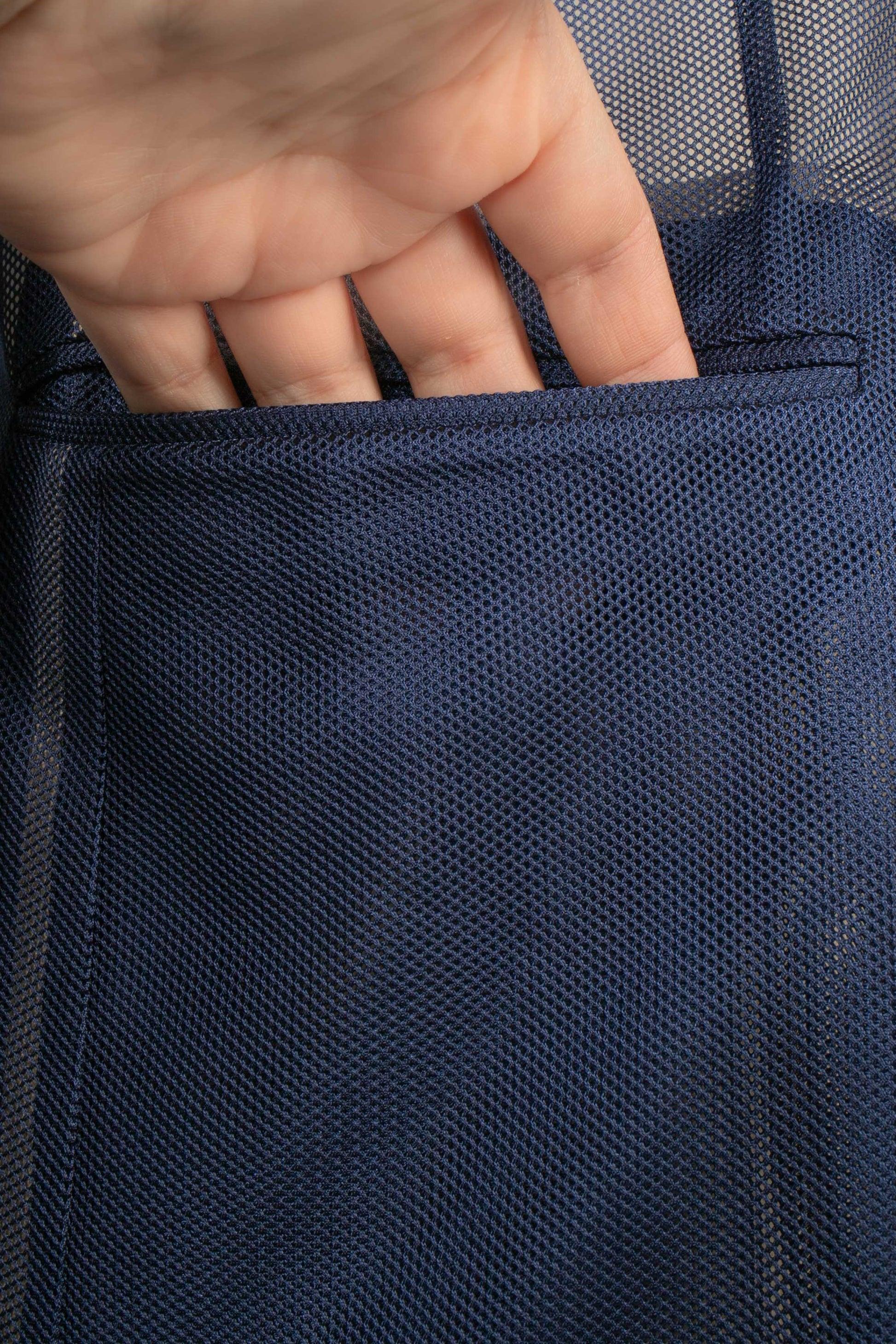 Dior Blue Fishnet Men Jacket For Sale 3