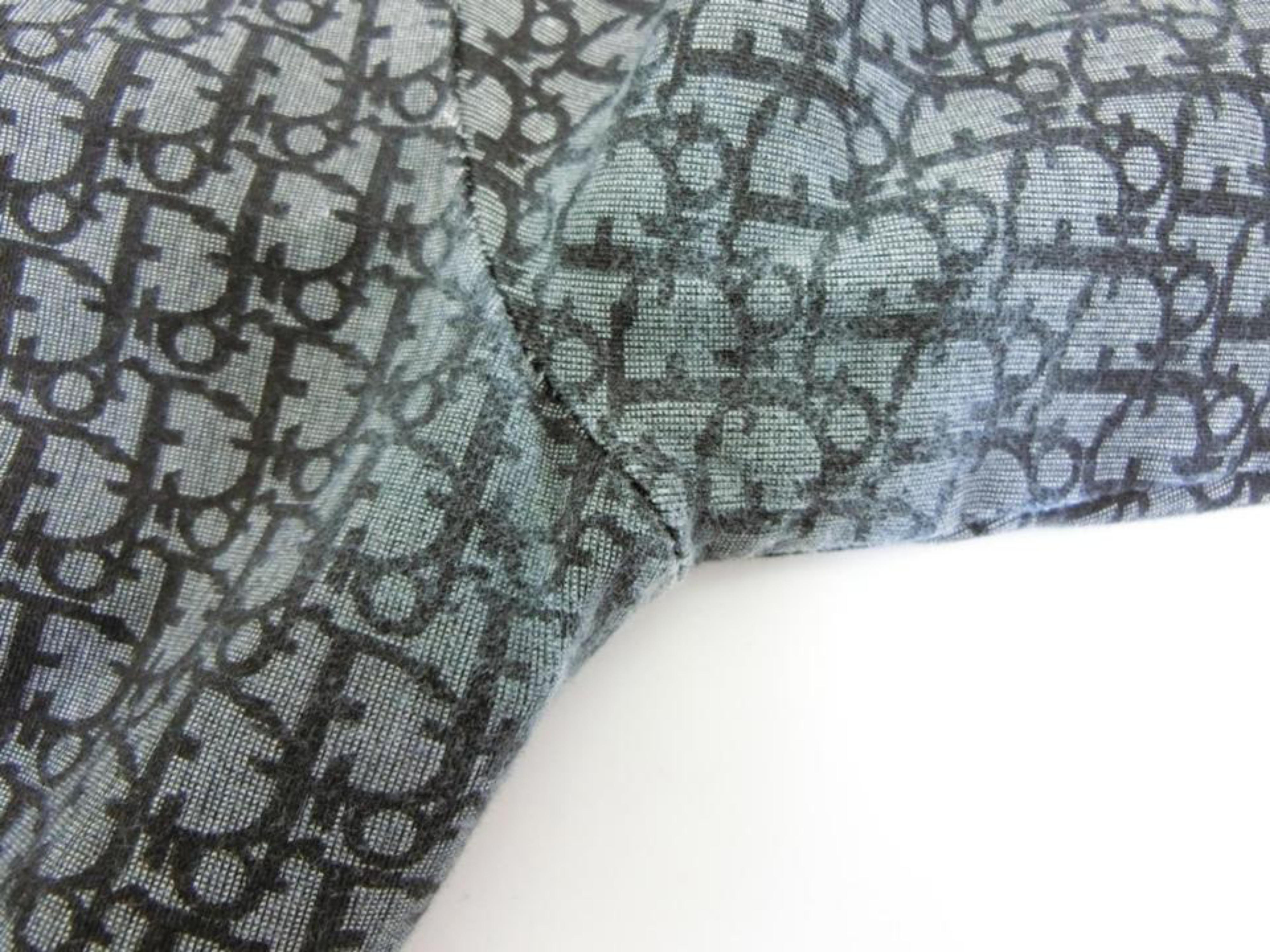 Dior Blue J'adore Signature Oblique Trotter Crystal Logo 23231717 Tee Shirt im Angebot 3