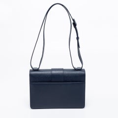 Dior Blue Leather 30 Montaigne Shoulder Bag