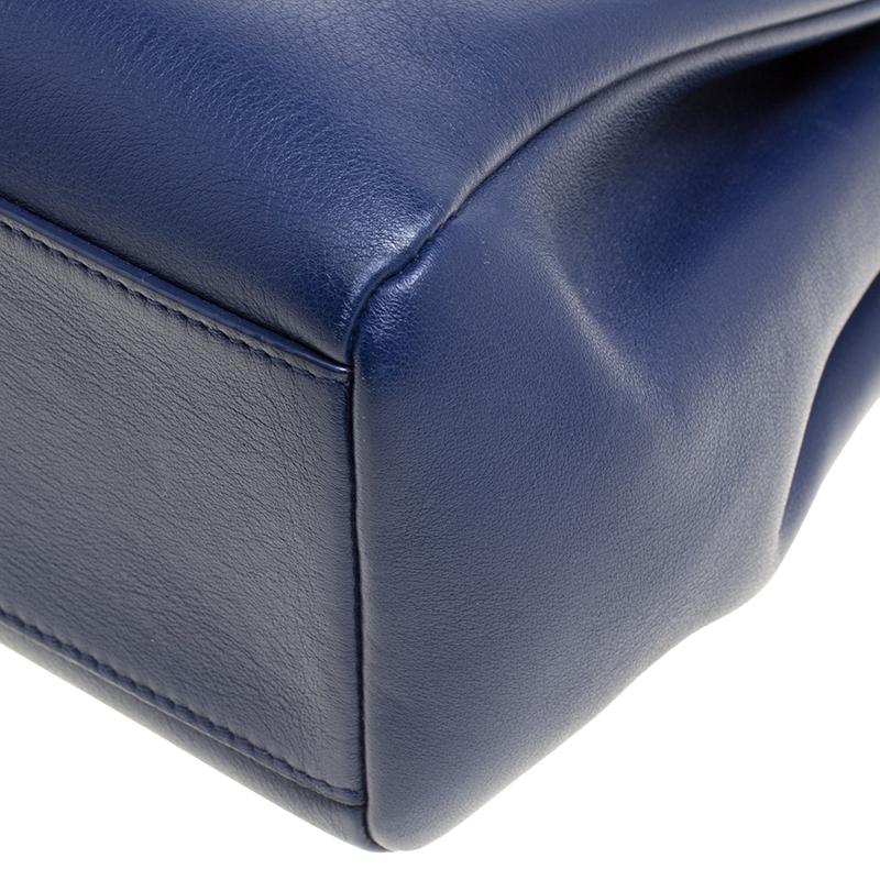 Dior Blue Leather Large Diorling Shoulder Bag 7