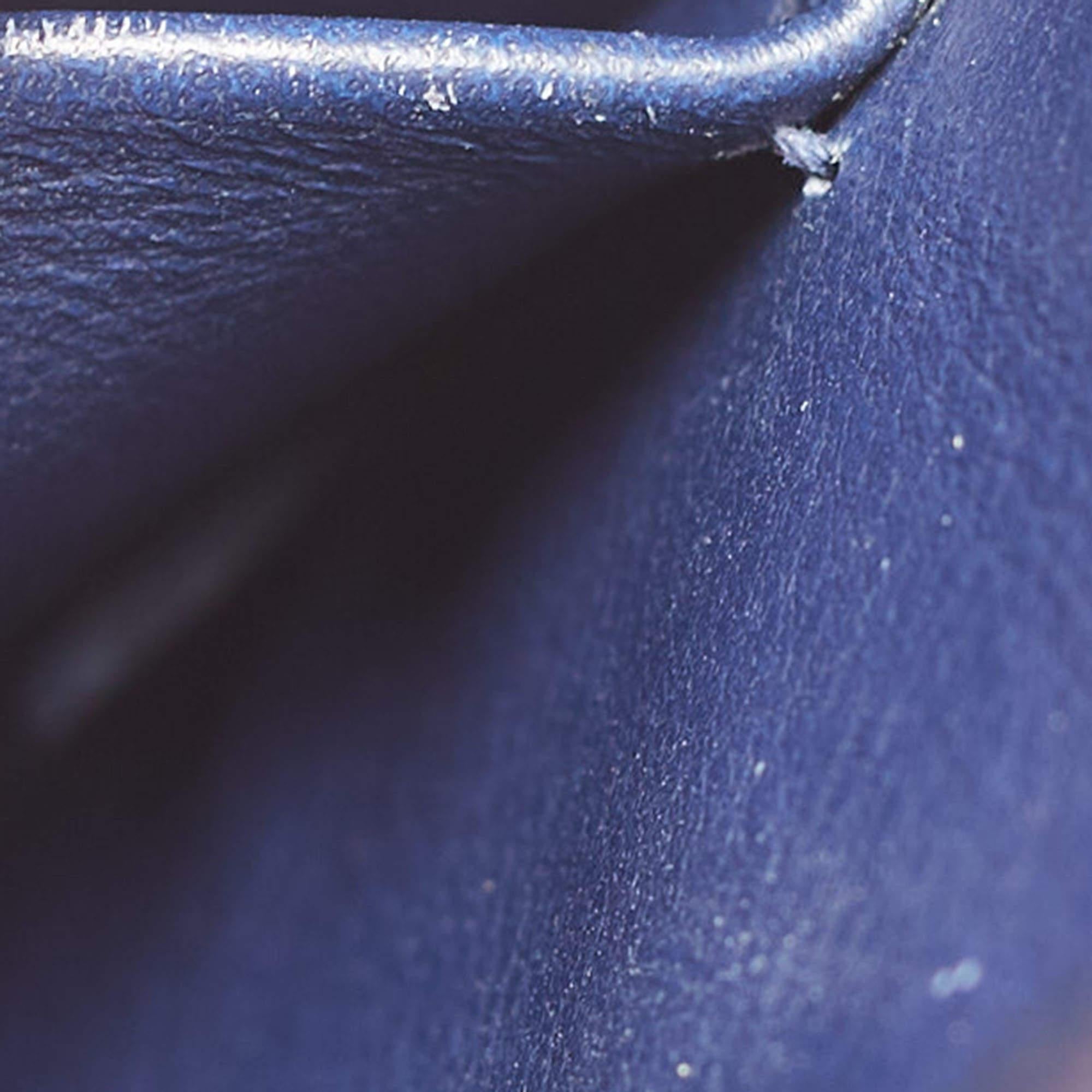 Dior Blue Leather Medium Diorever Bag For Sale 2