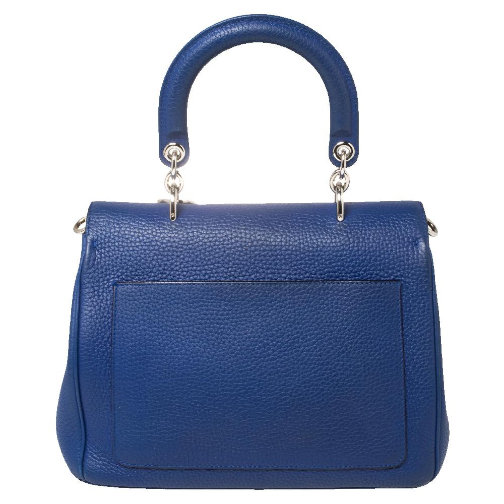 dior blue bag small