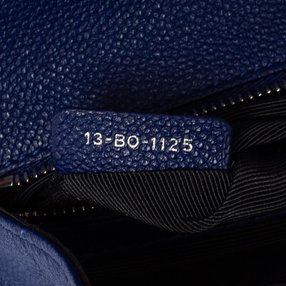 Dior Blue Leather Small Diorama Shoulder Bag 1