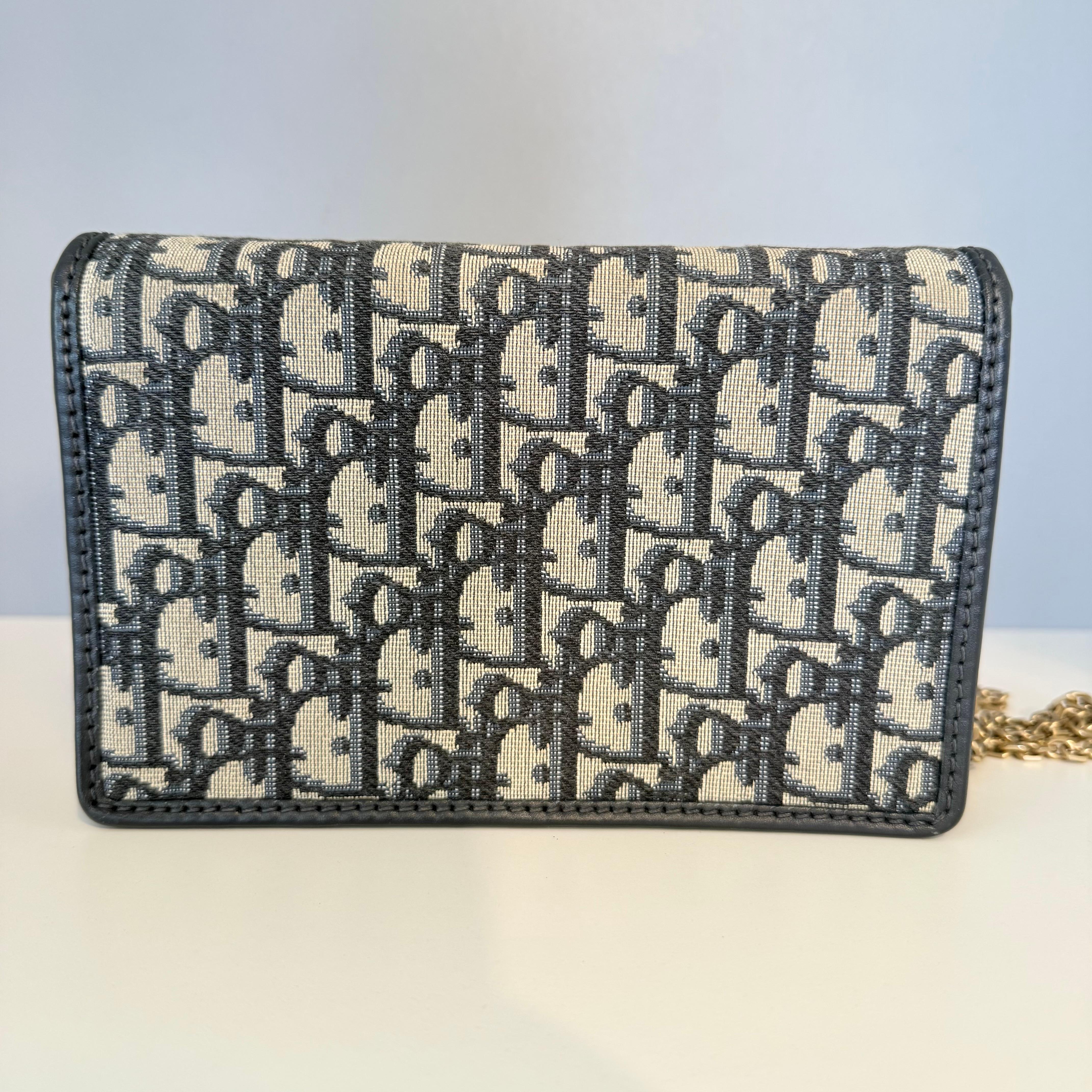 Borsa Dior Bandouliere in lino blu In condizioni ottime in vendita a Gazzaniga (BG), IT