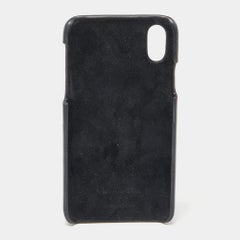 Dior Blue Oblique Canvas and Leather iPhone X Case