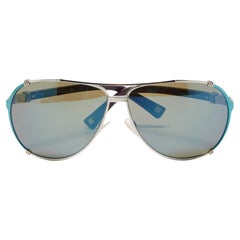 Dior Blue/Plum Mirrored 1QW3U Chicago 2 Aviator Sunglasses